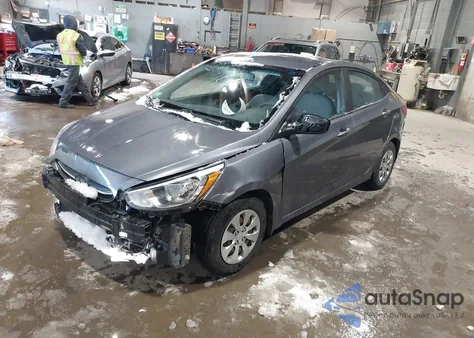 2016 Hyundai Accent Se from USA, damaged, VIN KMHCT4AE2GU139826